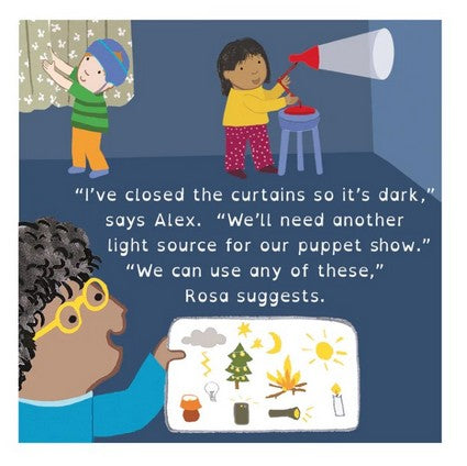 Rosa's Big Shadow Puppet Experiment