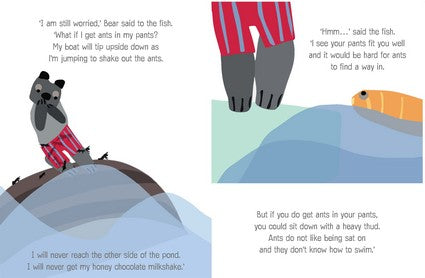 Bear Learns How To Be A Fish