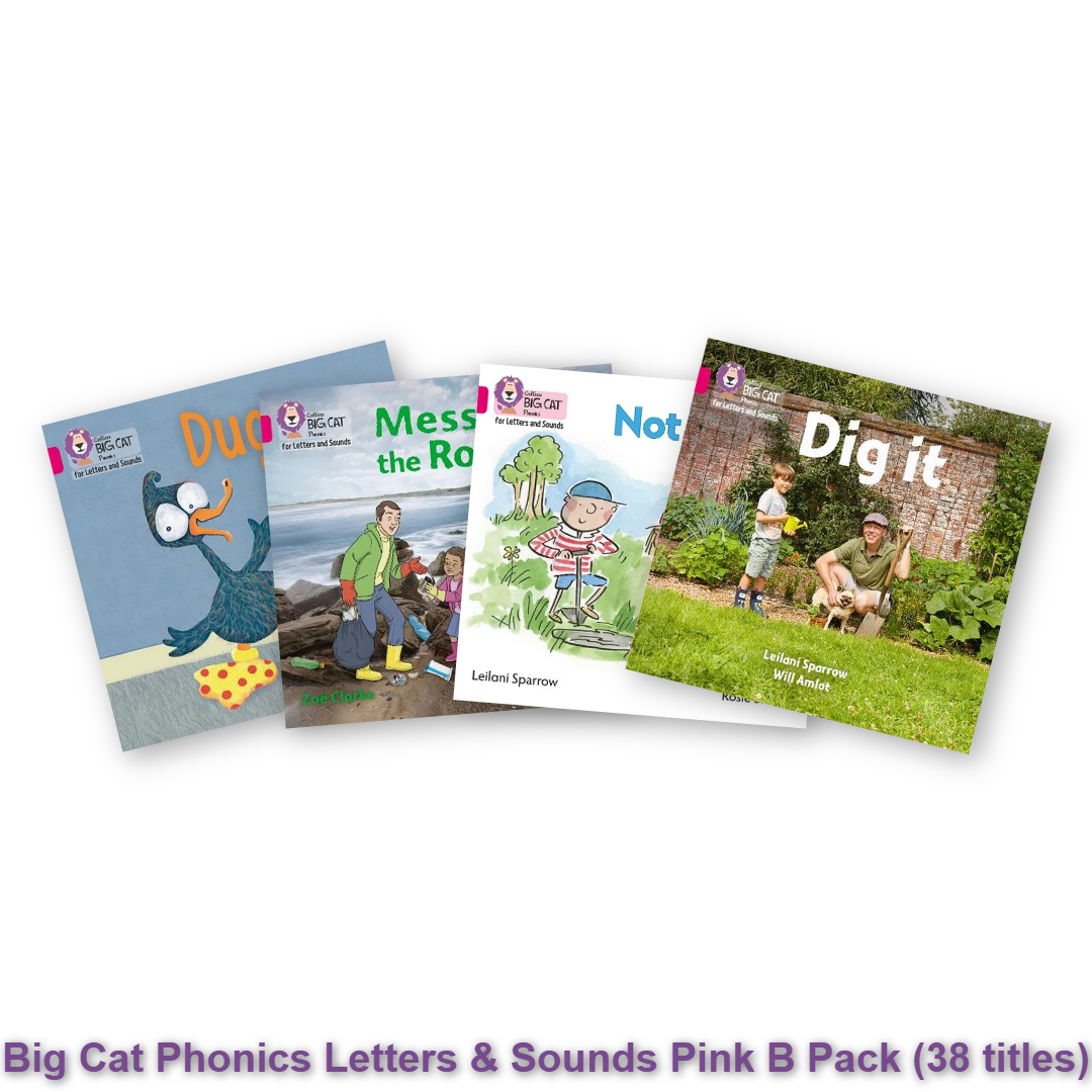 Big Cat Phonics Letters & Sounds Pink B Pack