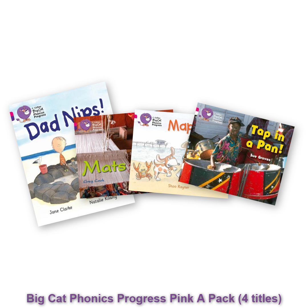 Big Cat Phonics Progress Pink A Pack