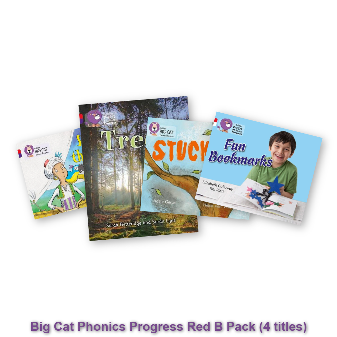 Big Cat Phonics Progress Red B Pack