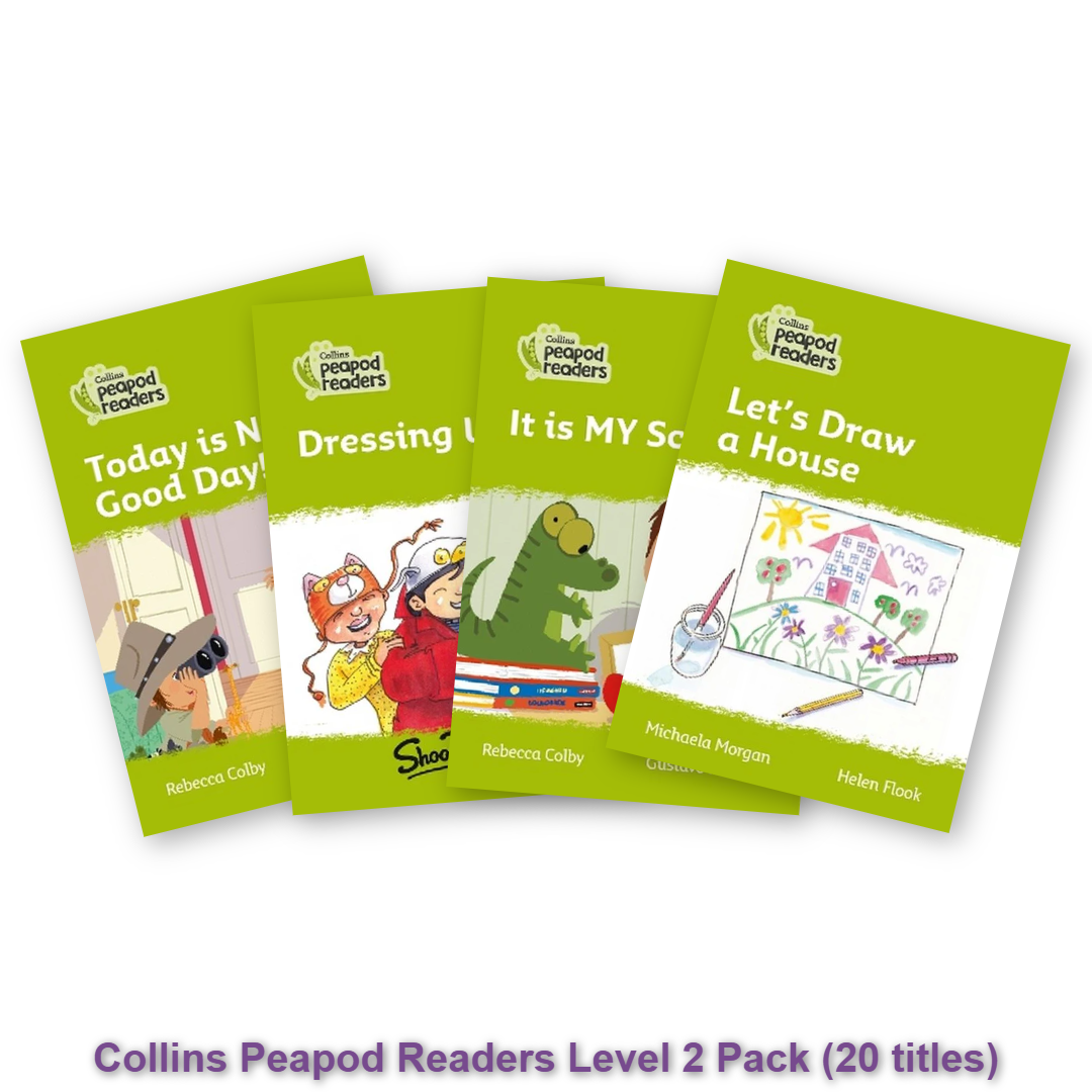 Collins Peapod Readers Level 2 Pack