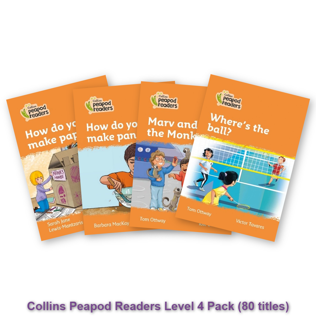 Collins Peapod Readers Level 4 Pack
