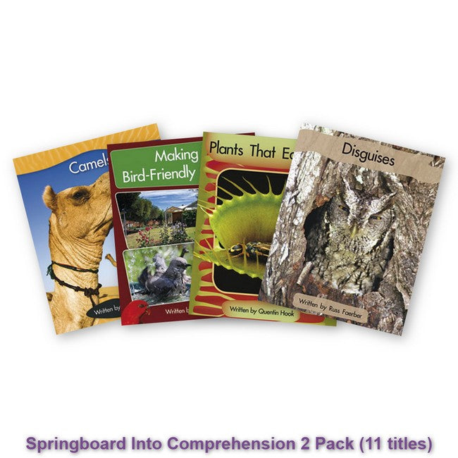 Springboard Into Comprehension 2 Pack