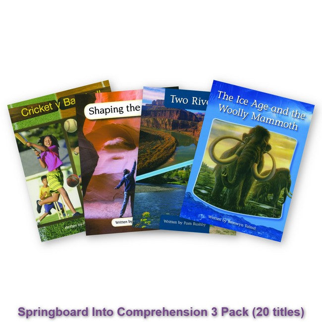 Springboard Into Comprehension 3 Pack