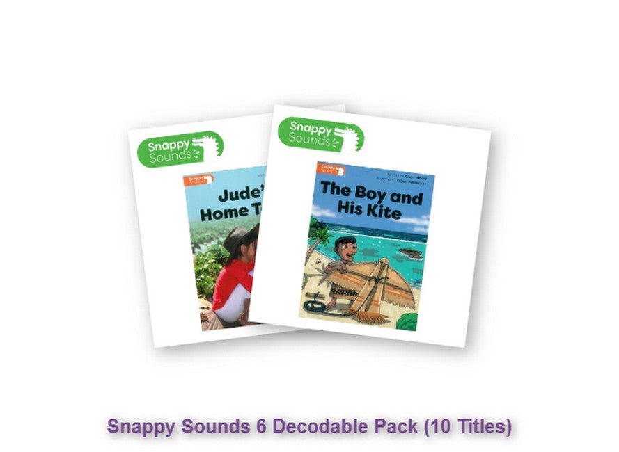 Snappy Sounds 6 Decodable Pack