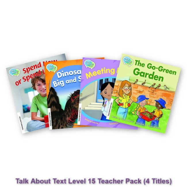 Talk About Text Level 15 Teacher Pack