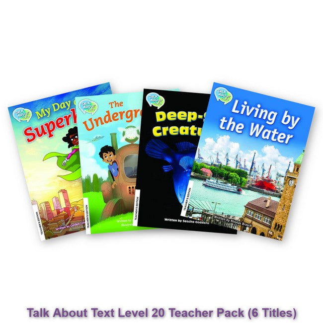 Talk About Text Level 20 Teacher Pack