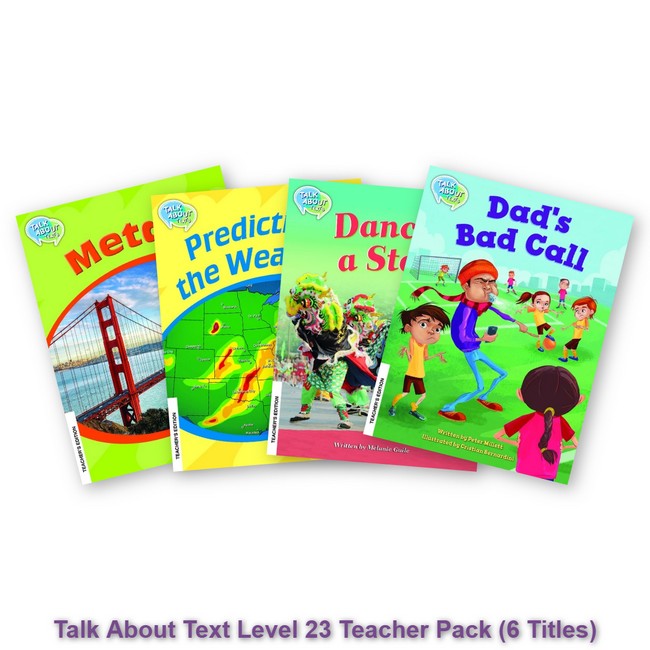 Talk About Text Level 23 Teacher Pack