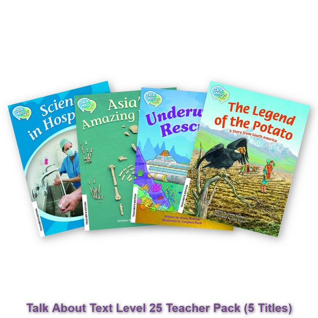Talk About Text Level 25 Teacher Pack