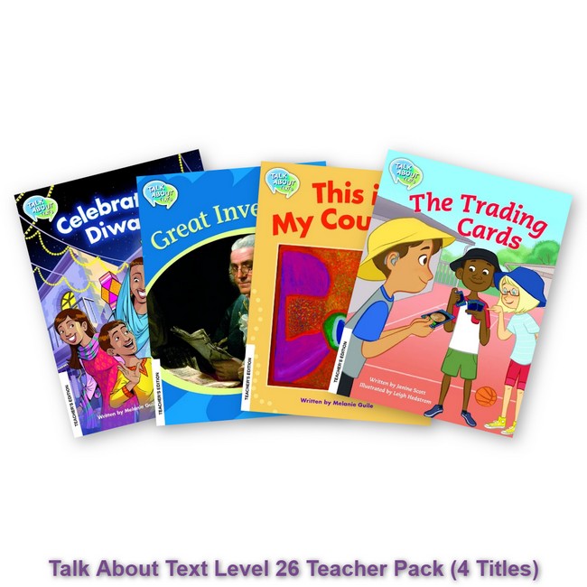 Talk About Text Level 26 Teacher Pack