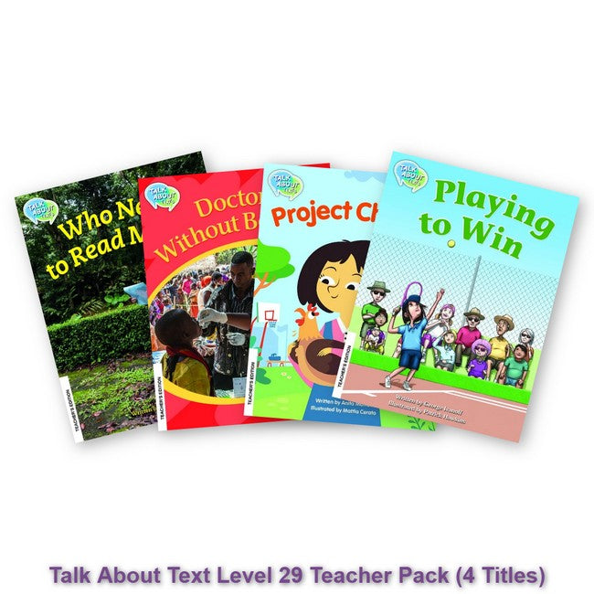 Talk About Text Level 29 Teacher Pack