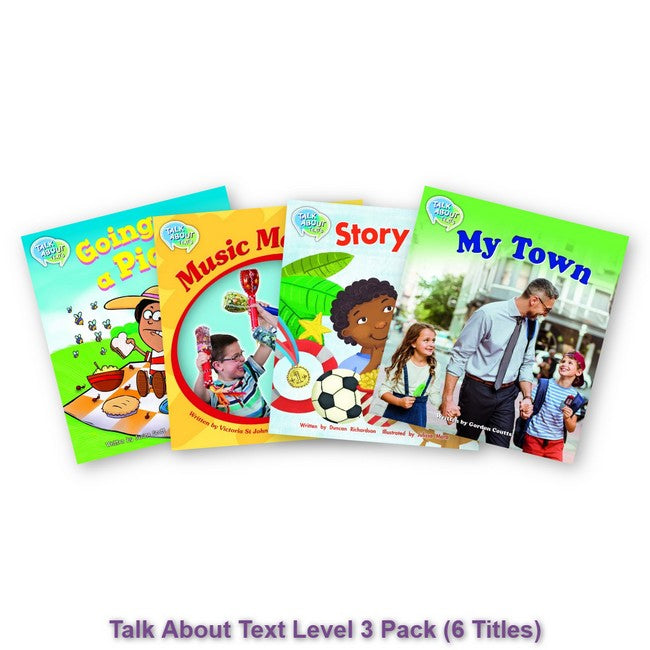 Talk About Text Level 3 Pack