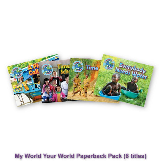 My World Your World Paperback Pack