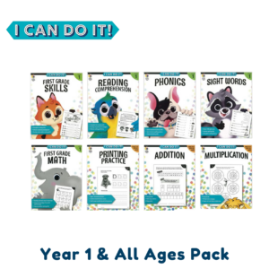 I Can Do It! Year 1/All Ages Pack (8 Workbooks)
