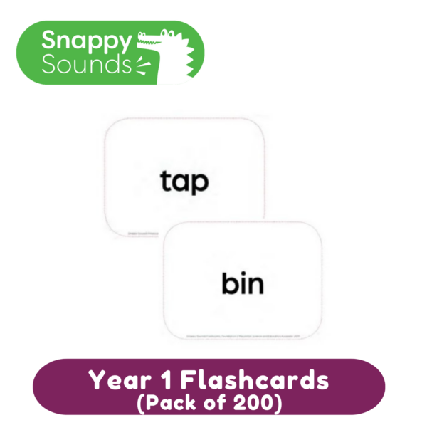 Snappy Sounds Year 1 Flashcards Set