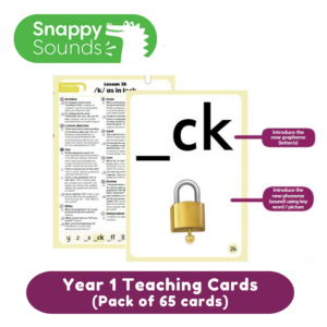 Snappy Sounds Year 1 Additional Teaching Cards