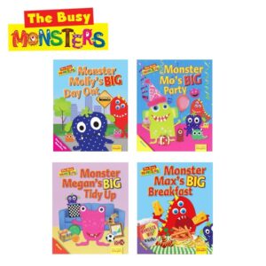 The Busy Monsters Pack (4 titles)