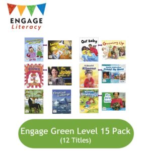 Engage Literacy Green Level 15 Pack (6 titles)