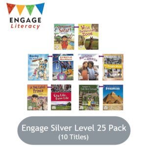 Engage Literacy Silver Level 25 Pack (3 titles)