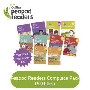 Peapod Readers Complete Multi Pack (200 titles x6 copies)