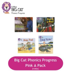 Big Cat Phonics Progress Pink A Pack (4 titles)