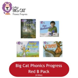 Big cat Phonics Progress Red B Pack (4 titles)