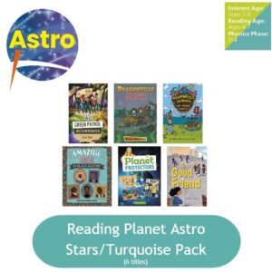 Reading Planet Astro Stars/Turquoise Pack (6 titles)
