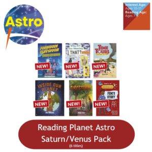 Reading Planet Astro Saturn/Venus Pack (6 titles)