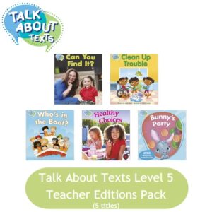 Talk About Texts Level 5 Pack (5 Teacher Edition titles)