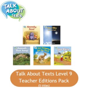 Talk About Texts Level 9 Pack (5 Teacher Edition titles)