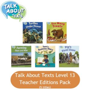 Talk About Texts Level 13 Pack (5 Teacher Edition titles)