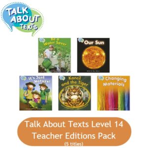 Talk About Texts Level 14 Pack (5 Teacher Edition titles)