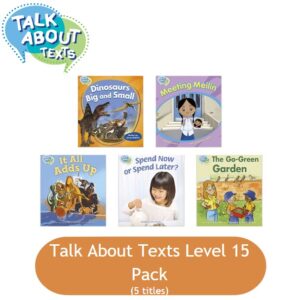 Talk About Texts Level 15 Pack (5 titles)