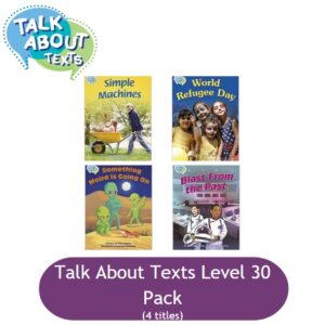 Talk About Texts Level 30 Pack (4 titles)
