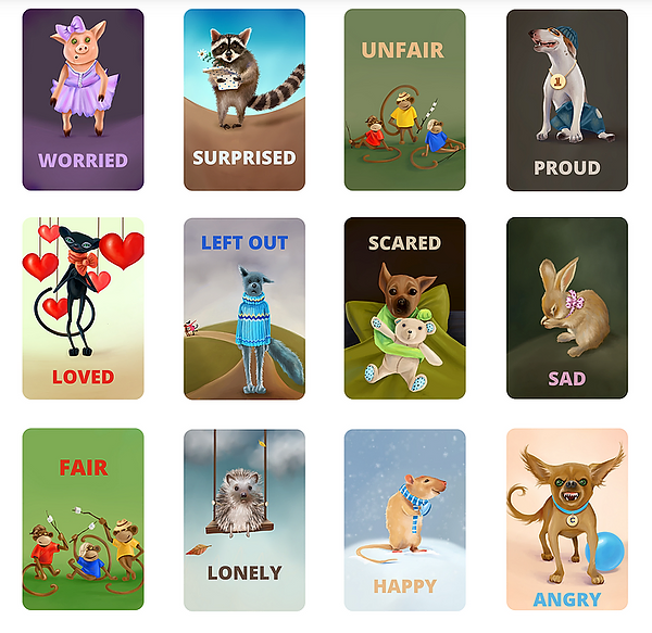 Feel Brave Emotion Cards