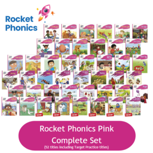 Rocket Phonics Pink Complete Set (52 titles)