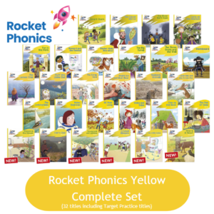 Rocket Phonics Yellow Complete Set (32 titles)