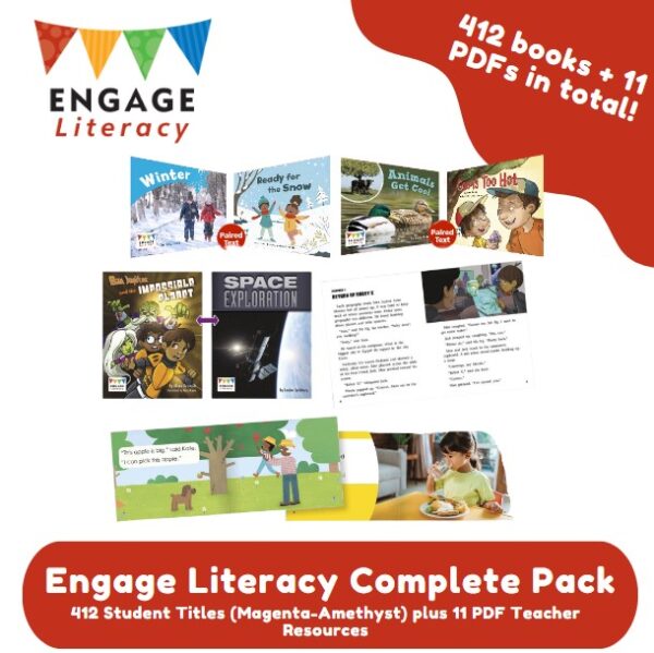 Engage Literacy Complete Pack (412 titles + PDF TGs)