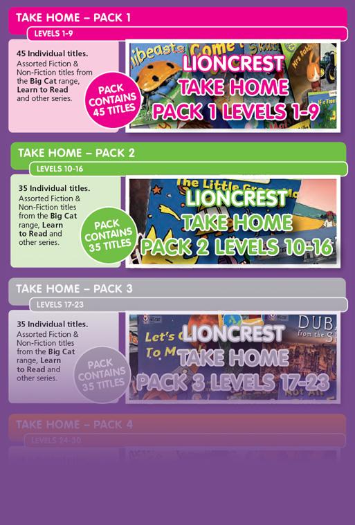 Take Home packs