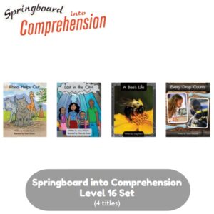 Springboard into Comprehension Level 16 Pack (4 titles)