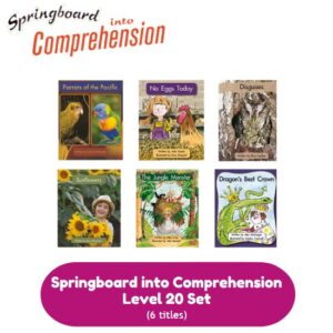 Springboard into Comprehension Level 20 Pack (6 titles)