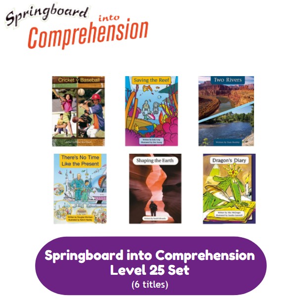 Lioncrest　Pack　titles)　Springboard　Level　(6　25　Education　into　Comprehension