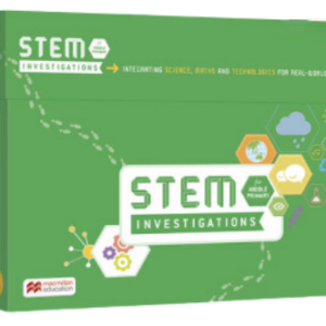 a Stem Investigatons green box with text and images