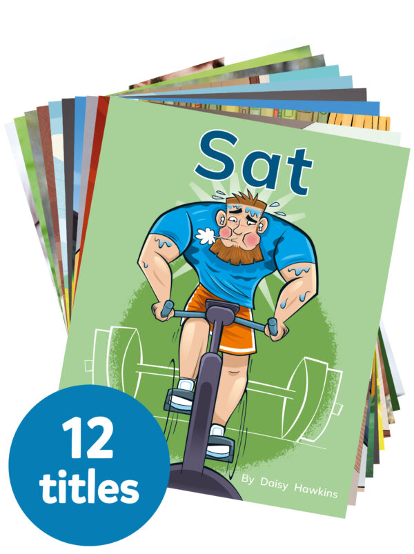 Ransom Reading Stars Achieve Phonics Phase 2 Set (12 titles)