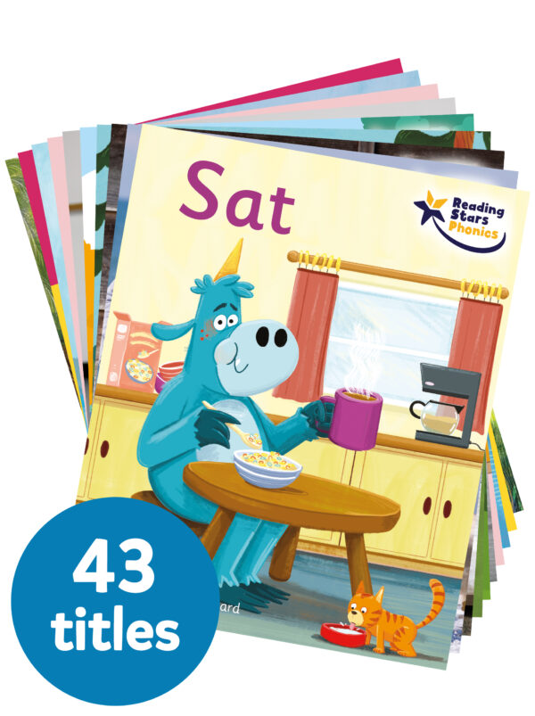 Ransom Reading Stars Phonics Phase 2 Set (43 titles)