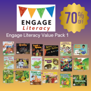 Engage Literacy Value Pack - 100 titles (Levels 1-8)
